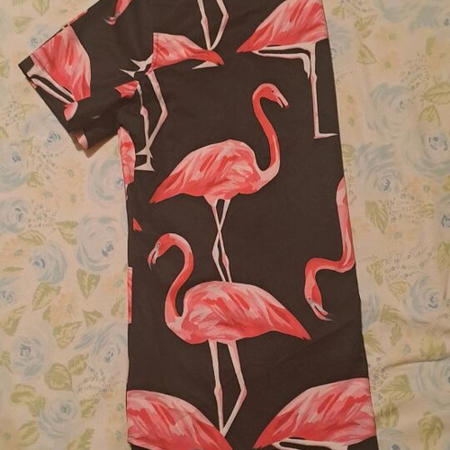 Shein shirt with flamingo new, summer, size S