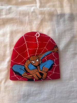 Spiderman Kids Hat new, blue and red