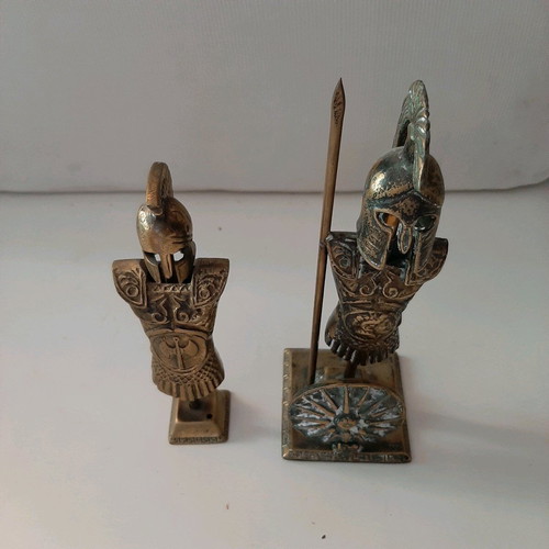 Bronze ancient warriors like new, pack of 40