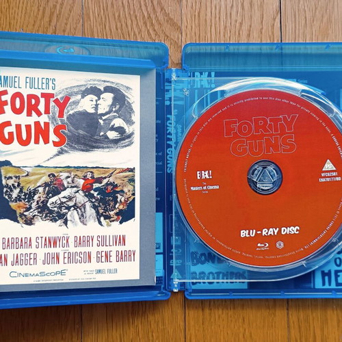 Forty Guns Blu-ray/DVD used, collector's edition