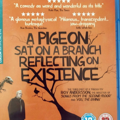 A Pigeon Sat On A Branch Reflecting On Existence Blu-ray like new, with subtitles