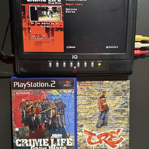 Crime Life Gang Wars PS2 game