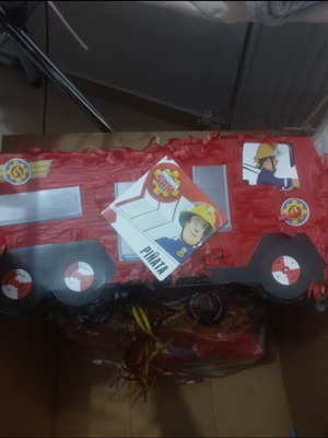 Pinata fire truck new
