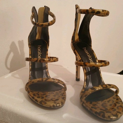 Haralas sandals new, size 36, black and brown