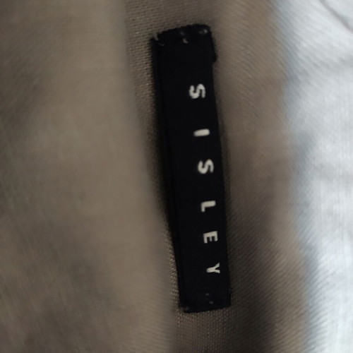 Sisley skirt used, sand color, with pockets and pleats