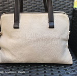 Furla vintage handbag with python effect