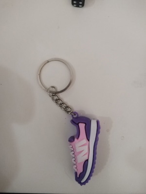 Shoe keychain new, multicolor