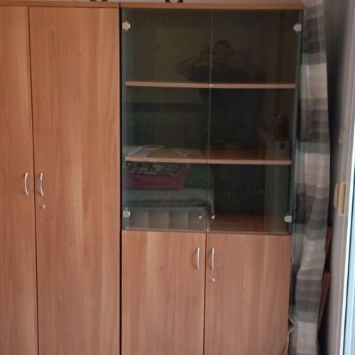Office bookcase like new in two pieces