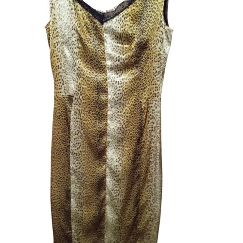 Toi&Moi leopard print dress like new, beige and brown