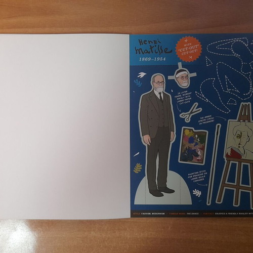 Art History Paper Dolls by Kyle Hilton