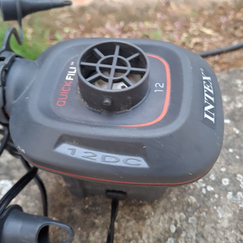 Intex QuickFill Electric Car Pump 12V like new for inflatables