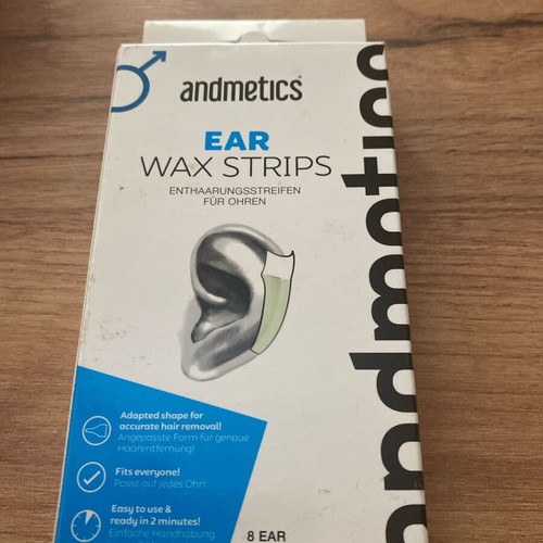Men Ear Wax Strips new box