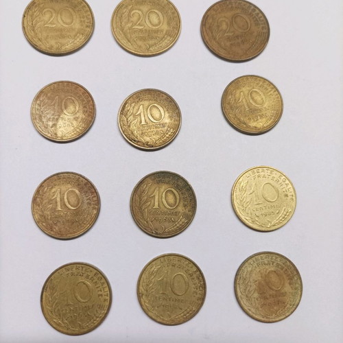 LOT 55 COINS FRANCE