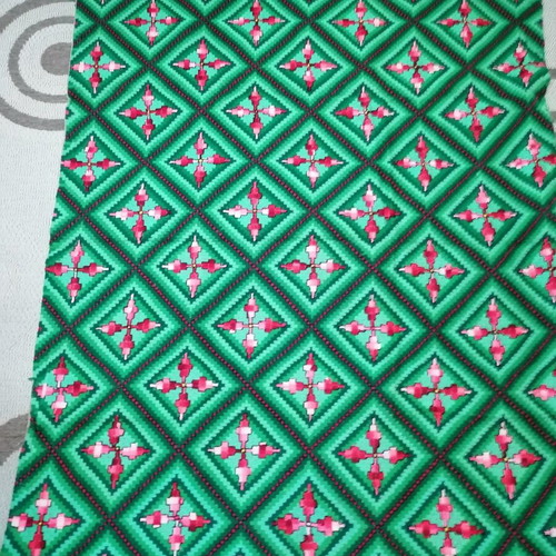 Handmade rug with 2 mats