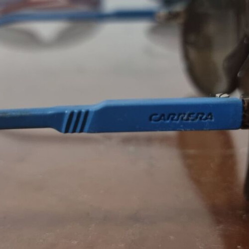 Carrera Champion Aviator Sunglasses like new, blue and brown lenses