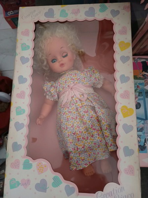 Liaco vintage doll romantic new, sealed in box