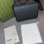 Gucci GG Messenger Bag medium σε μαύρο, σαν καινούργιο