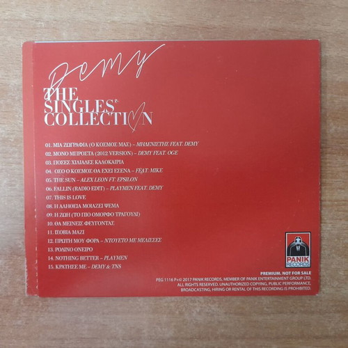 Demy The Singles Collection CD