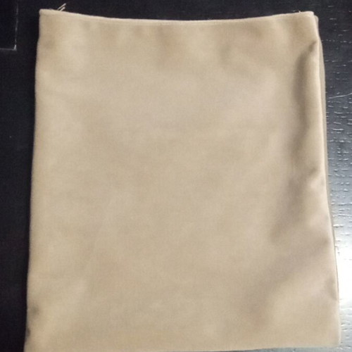 Handmade velvet lining for bag new, beige brown