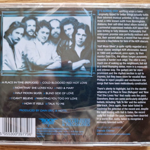 HOTEL - Half Moon Silver (CD, Rock Candy Records) SEALED!!!