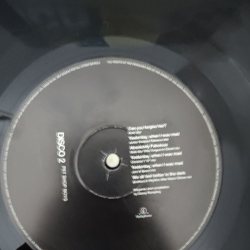 Pet Shop Boys Disco 2 vinyl record used, electronic