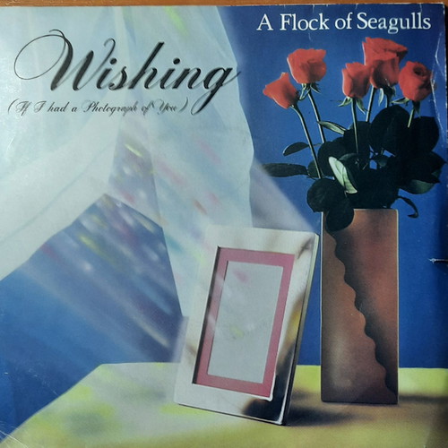 Vinyl 45 rpm records used, pack of 5, foreign '80s hits