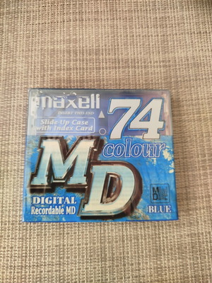 Maxell Mini Disc Recordable Pro MD74 καινούργιο και σφραγισμένο