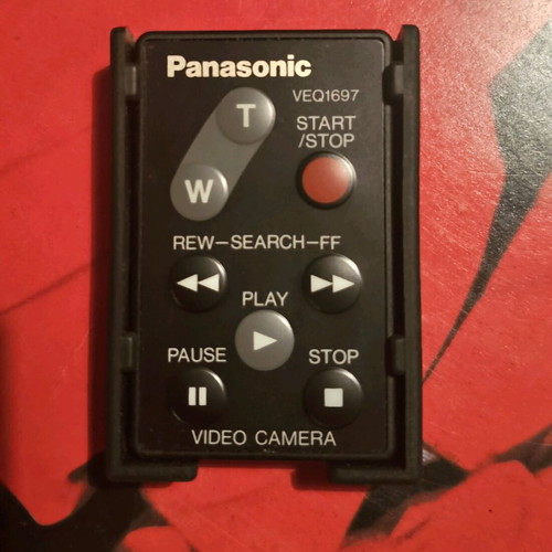 Panasonic original remote control VEQ1697 new with case