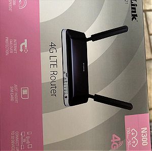 D-Link 4 G LTE Router ,  with box like new  , was 2023 Euro 109