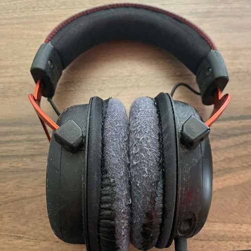 HyperX Cloud II used wired gaming headphones