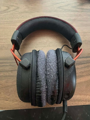 HyperX Cloud II used wired gaming headphones