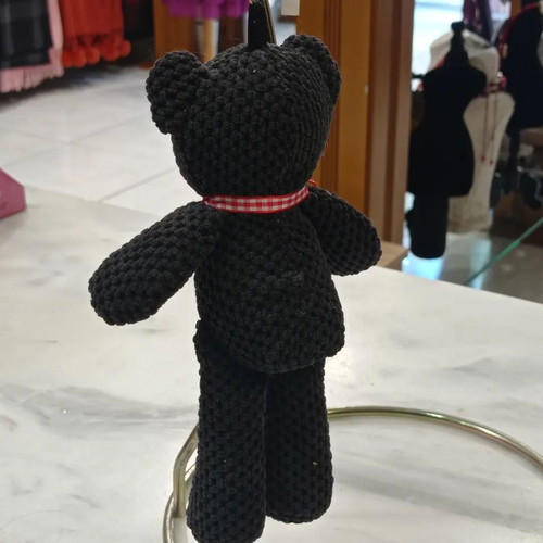 Plush bear keychain new