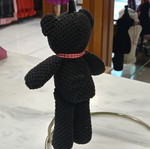 Plush bear keychain new