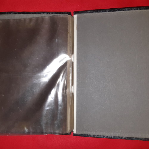 German Officer Dossier used, leatherette