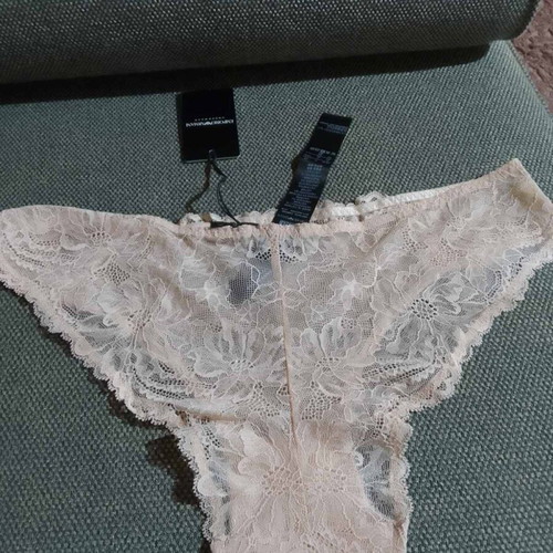 Emporio Armani women's underwear new, lace, nude XL
