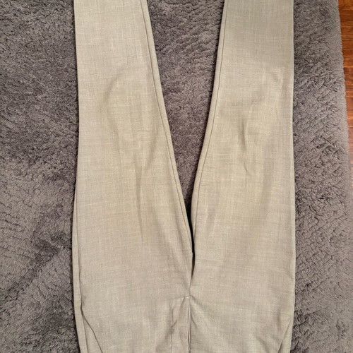 Zara women's suit pants used, gray and beige, size S
