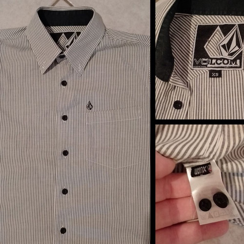 Boys' summer clothing set used, 4 pieces with Volcom shirt