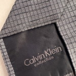 Calvin Klein tie, black and grey
