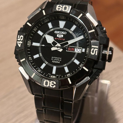 Seiko 5 Sports SRP797K1 men's watch like new, automatic, 24 jewels