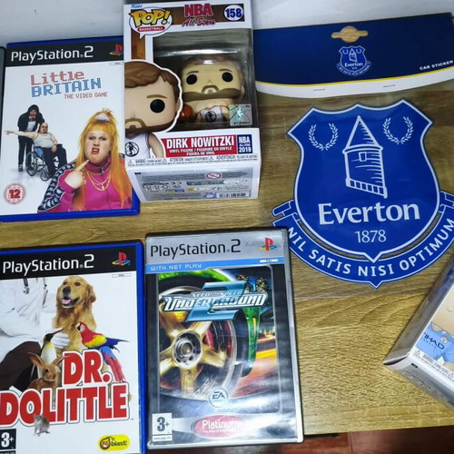 Games Bundle with Funko Pop and Stickers New
