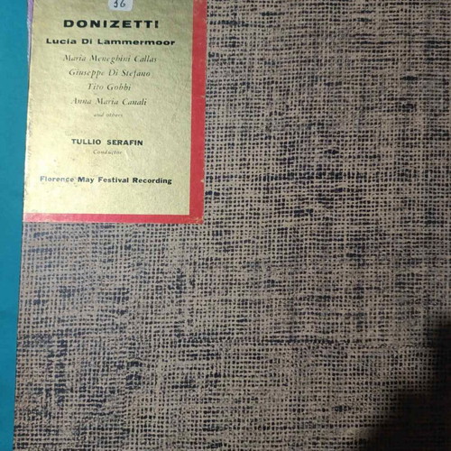 Donizetti Lucia Di Lammermoor classical vinyl record like new