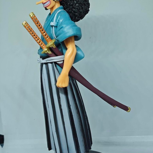Usopp collectible figure Wano Country version 17cm like new