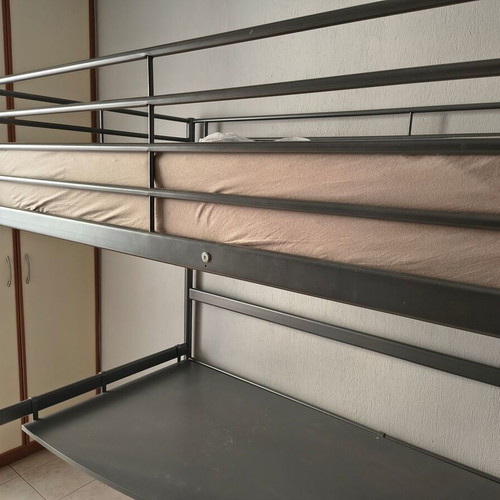 IKEA Svarta loft bed with extra desk like new