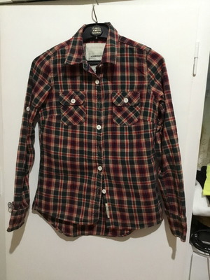 Plaid flannel shirt medium like new, winter