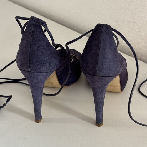 Ovye by Cristina Lucchi blue pumps size 38 like new