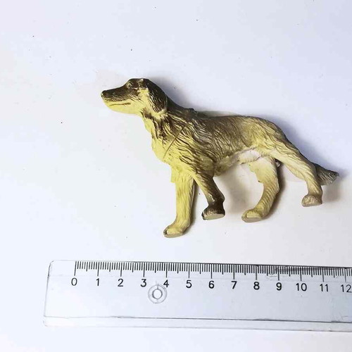 Dog plastic toy figure used