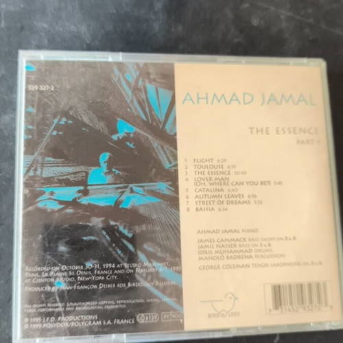 Ahmad Jamal The Essence CD like new, jazz