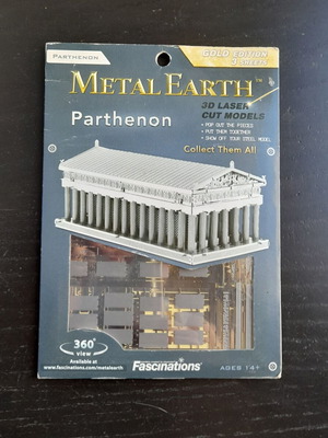 Parthenon Metal Earth 3D laser cut models new