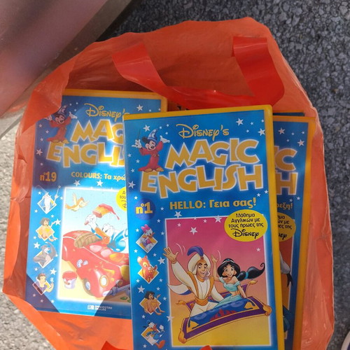 Disney's Magic English collection 29 VHS tapes like new