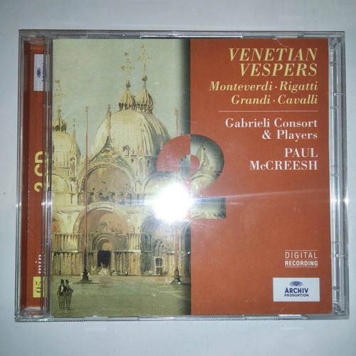 Venetian Vespers 2xCD used, classical music